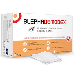 BLEPHADEMODEX sterile Reinigungstücher